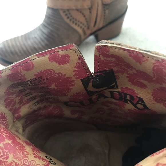 Cuadra Lizard Ankle Boot Fango Oryx - Picture 5 of 8